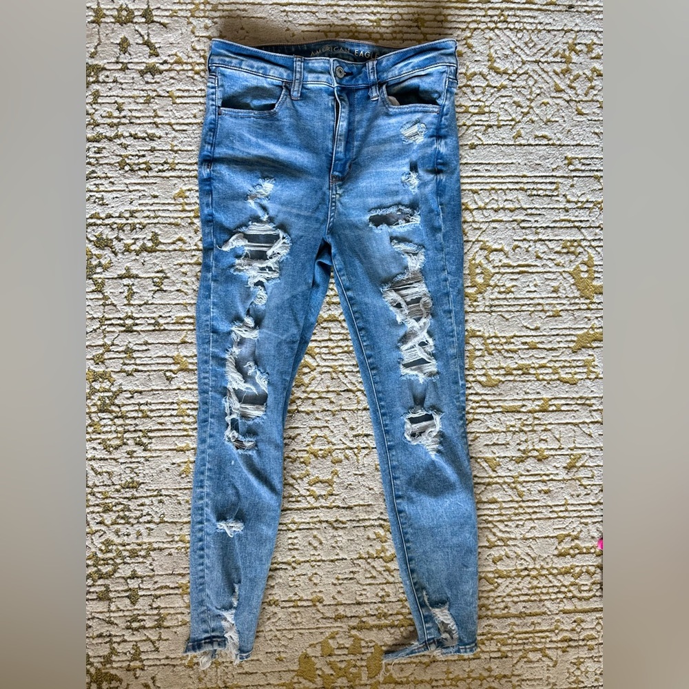 American Eagle super Hi-rise Jegging